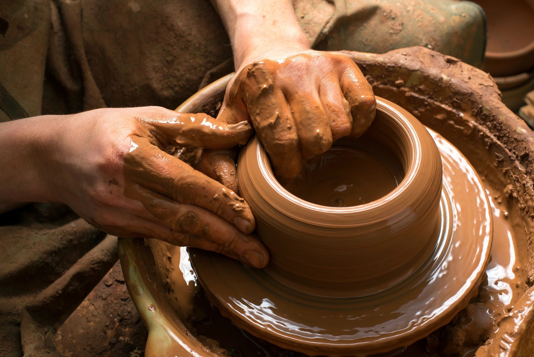 Clay Wheel Throwing Hand Building Coral Springs Museum Of Art